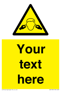 Custom Noise Hazard Sign